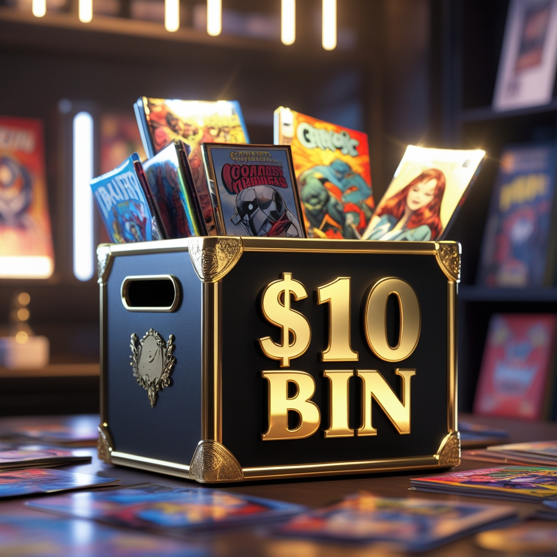 10 dollar bin