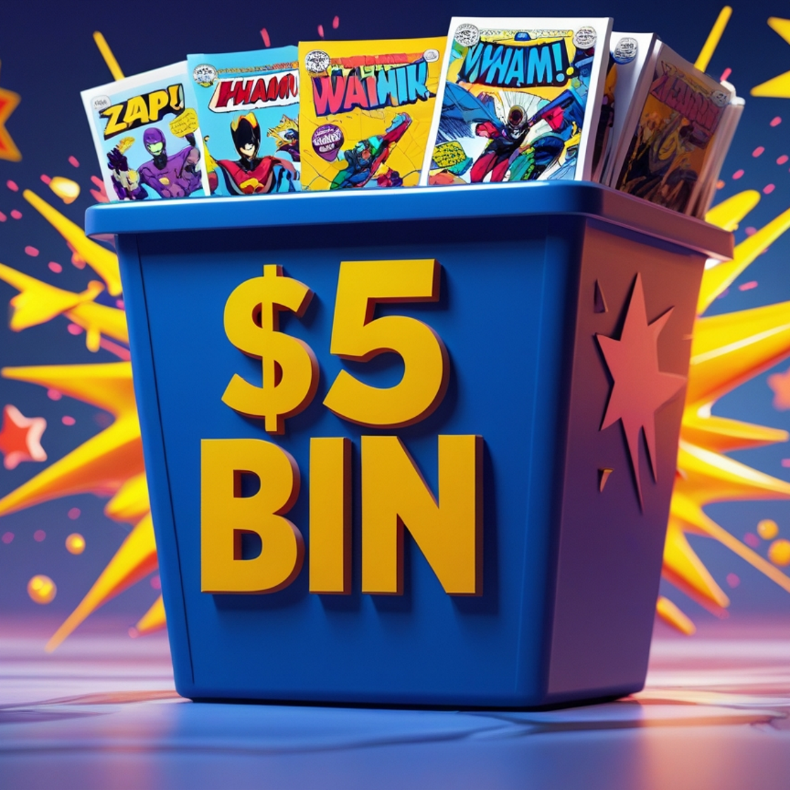 5 dollar bin