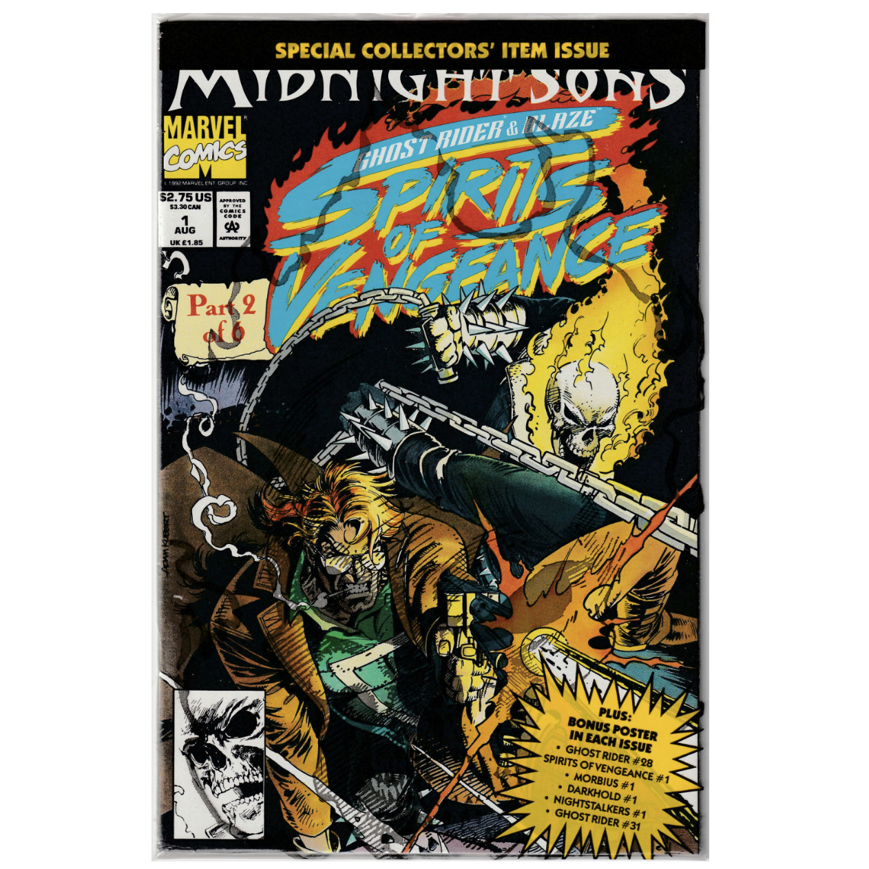 Spirits Of Vengance - Modern Age (1992-Now) comic book for sale